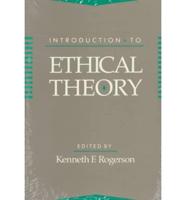 Introduction to Ethical Theory