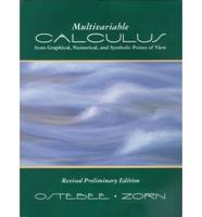 Multivariable Calculus from Graphical, Numerical, and Symbolic Points of View