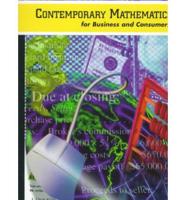 Contemporary Mathematics for Business and Consumers