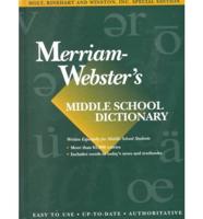 Merriam-Webster's Middle School Dictionary