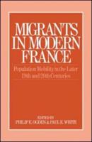 Migrants in Modern France