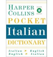 Harpercollins Pocket Italian Dictionary