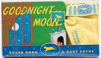 Goodnight Moon Board Book and Baby Socks