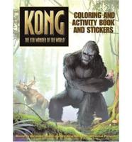 King Kong Coloring and Activity Book and Stickers