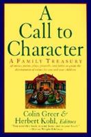 A Call to Character