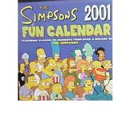The Simpsons Fun 2001 Calendar