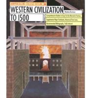 Western Civilization to 1500