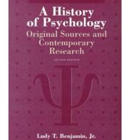 A History of Psychology