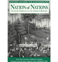 Study Guide to Accompany Nation of Nations