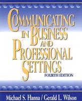 Communicating in Business and Professional Settings