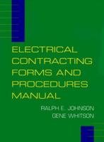 Electrical Contracting Forms and Procedures Manual