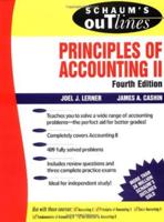Schaum's Outline of Theory and Problems of Principles of Accounting II