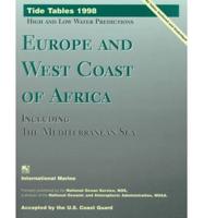 Tide Tables 1998: Europe and West Coast of Africa