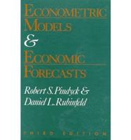 Econometric Models and Economic Forecasts