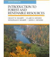 Introduction to Forest and Renewable Resources