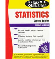 Schaum's Outline of Theory and Problems of Statistics