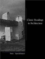 Classic Readings in Architecture