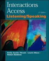 Interactions Access. A Listening/speaking Book