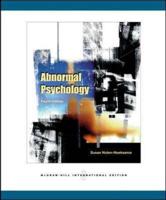 Abnormal Psychology