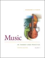 Music in Theory and Practice Vol 2 With Anthology CD