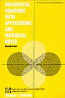 Differential Equations With Applications and Historical Notes