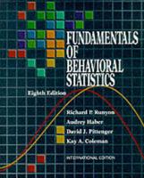 Fundamentals of Behavioral Statistics