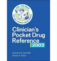 Clinician's Pocket Drug Reference 2003