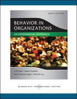 Behavior in Organizations