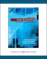 COST ACCOUNTING:PRINCIPLES N A