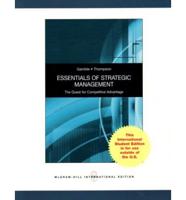 Essentials of Strategic Management, The Quest for Competitive Advantage