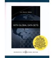 Statistical Techniques in Business & Economics With Global Data Sets