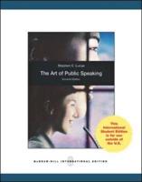 The Art of Public Speaking (Int'l Ed)