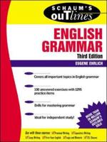 Schaum's Outline of Theory and Problems of English Grammar