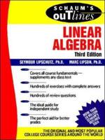 Schaum's Outline of Theory and Problems of Linear Algebra
