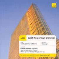 Quick Fix German Grammar