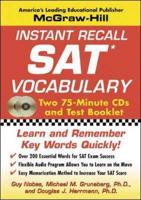 Instant Recall SAT Vocabulary