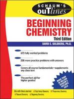 Theory and Problems of Beginning Chemistry