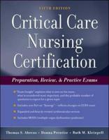 Critical Care Nursing Certification