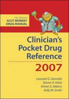 Clinician's Pocket Drug Reference 2007