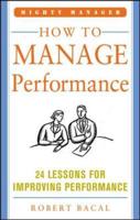 How to Manage Performance
