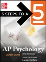 AP Psychology, 2010-2011