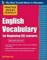 English Vocabulary for Beginning ESL Learners