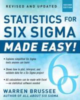 Statistics for Six Sigma Made Easy!