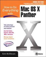 How to Do Everything With Mac OS X Panther