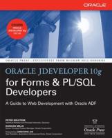 Oracle JDeveloper 10G for Forms & PL/SQL Developers