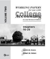 Working Papers for Peters College Accounting Chapters 16-29