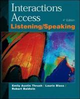 Interactions Access. Listening/speaking