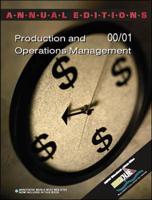 Production and Operations Management 00/01