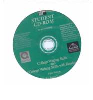 Student CD-ROM for Use With College Writing Skills