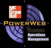 Operations Management: Contemporary Concepts and Cases With CD-ROM & PowerWeb